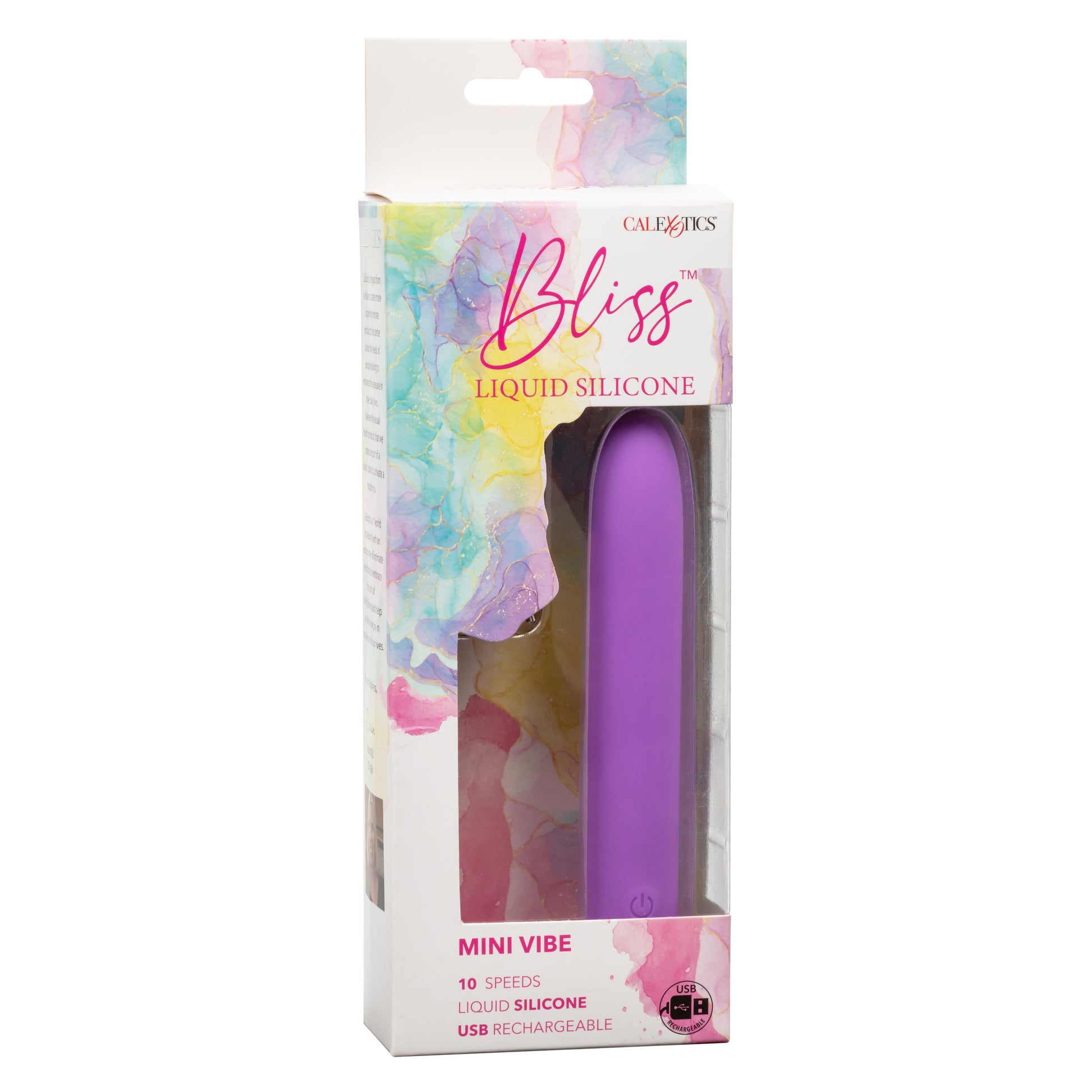 "Bliss Liquid Silicone Mini G Vibe - Purple SE0569053"