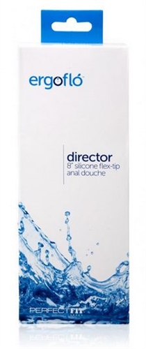 The ergofl director anal douche comes with a medical grade contoured bulb featuring air valve technology. This industry-first reduces messy back-flow