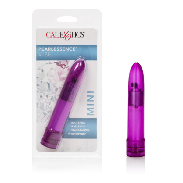 Bring some opulence to the bedroom with the powerful Mini Pearlessence Vibe by CalExotics! <br><br> With this massager you can streamline your sex life - the traditional shape will keep you cumming back for more