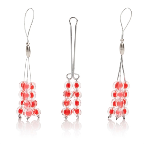 Nipple and clitoral jewelry. Non piercing body jewelry