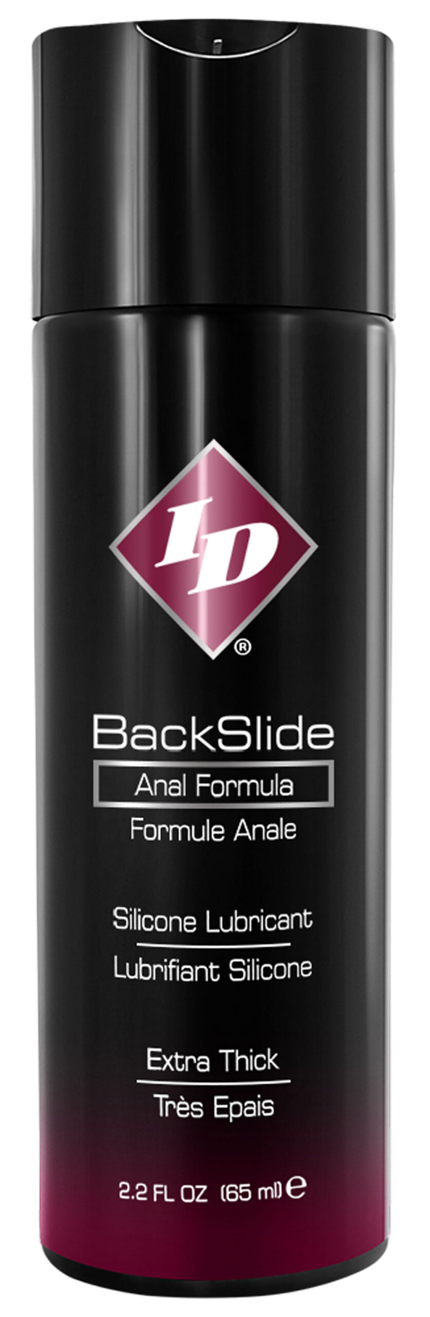 BackSlide is one of IDs most creative formulas made with a specific use in mind. ID BackSlides special silicone-based formula includes clove extract and spilanthes extract which provides a natural muscle relaxing effect. BackSlide appeals to all genders and the thick cushiony texture and feel are unlike any other anal lubricant on the market.