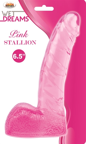 Pink Stallion is the perfect tool to fix any hot aching desire with it's sleek contoured shaft