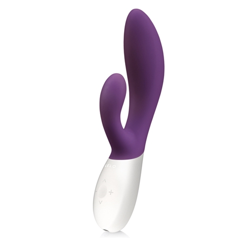 Lose yourself in waves of uncontrollable pleasure. In a world-first design INA Wave is inspired by the caress of a lovers fingers as it surges with a natural come-hither motion to massage your G-Spot. While its generous body rises and falls the powerful clitoral stimulator creates a blended climax that crashes over you. Housed in a percent silicone design that is fully rechargeable and waterproof the 10 unique vibration  and wave settings deliver whole new levels of orgasm intensity.