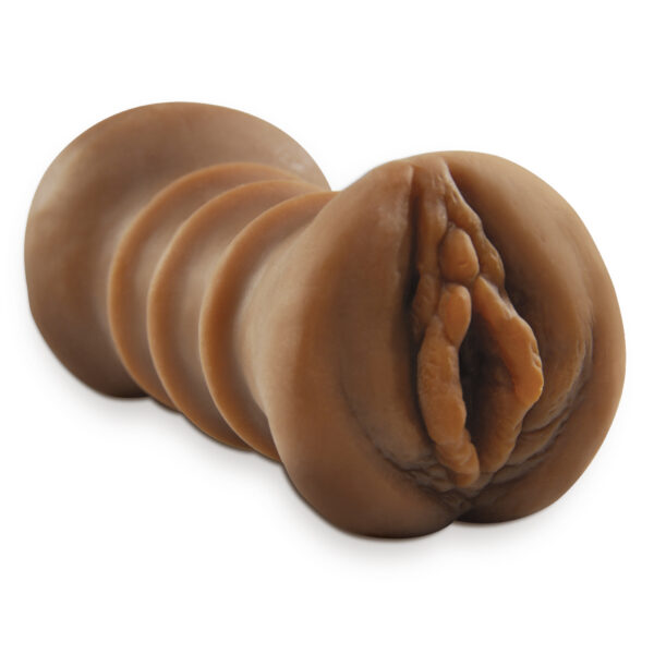 Fuck my pretty little ass first then Flip Me Over and fuck my pussy! <br><br> You get the best of both my holes with this awesome hand-sized super stroker!  Slide your big hard cock inside me and the silky soft Fanta Flesh feels just  like my warm pussy! You can enjoy me wherever you go