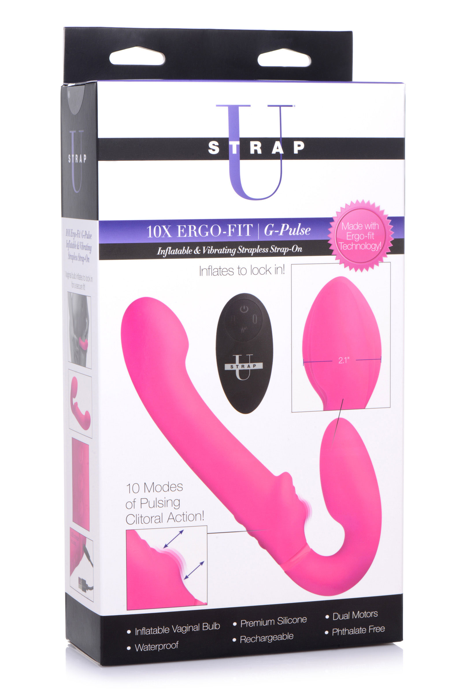 10x Ergo-Fit G-Pulse - Pink