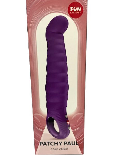 Patchy Paul G-Spot Vibrator - Dark Violet