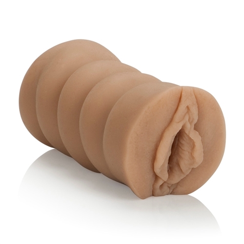 Caliente. Hot life-like soft tight and stretchy Pure Skin masturbators  Bilingual packaging
