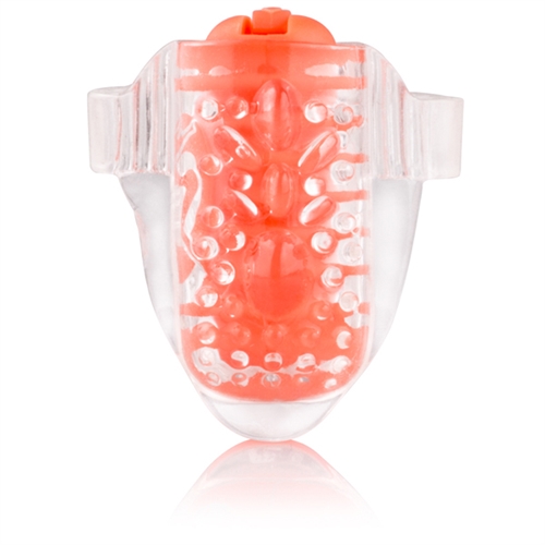 The Ling O turns your tongue into a vibrator and adds a tingly twist to oral sex. This safe and comfortable mini vibe features a super-bright and super-powered motor that stimulated with ease. Now available as a convenient ColorPoP Quickie couples can enjoy vibrant vibration at home or on the go with a disposable design they can take anywhere.