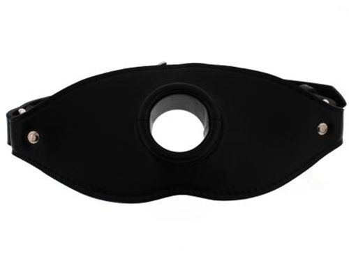 Spread their lips and keep their mouth open and awaiting your pleasure. This loc king gag features a 1.5 in diameter opening at the front