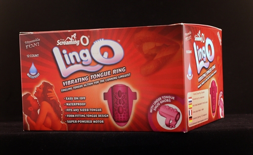 The Ling O was designed to add a tingly twist to oral sex with comfortable safe  and effective design. Worn at the base of the tongue with the bullet at the top your mouth becomes human vibrator and with little no movement necessary you can bring your partner to orgasm in minutes and with a powerful motor that lasts more than 40 minutes the LingO easily stimulates all pleasure zones creating the ultimate teasing foreplay experience before getting down to business.
