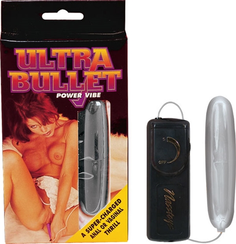 Elongated vibrating bullet powerful and easy to hold onto during use. Great for anal or vaginal use
