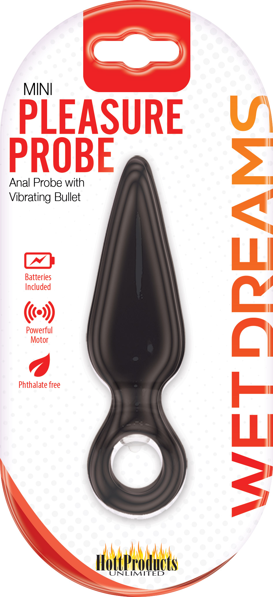 Add a little extra pleasure to your next erotic encounter with these super soft silicone Mini Pleasure Probes. Slender tip makes anal play much more comfy and helps ease and open up anal orifice to allow a much more pleasurable experience. Powerful motor helps vibrate the anal orifice into waves of orgasmic pleasure causing extreme heightened stimulation for the End User.