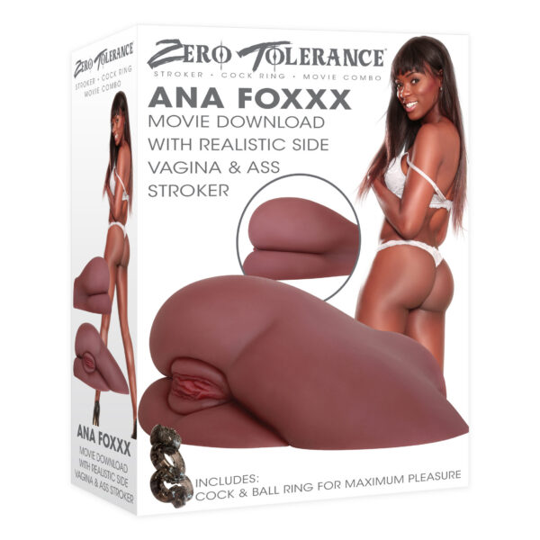 Ana Foxxx Movie Download With Realistic Side  Vagina and Ass Stroker