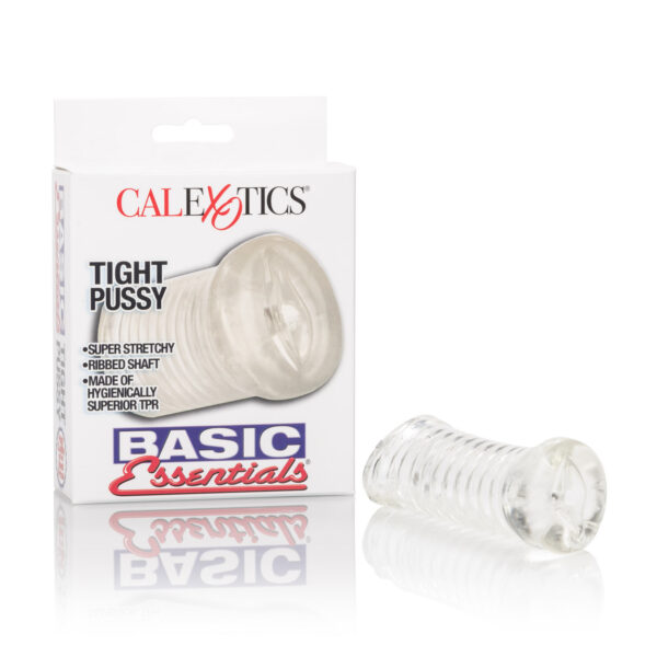Masturbator with ribbed shaft TPR Soft and stretchy