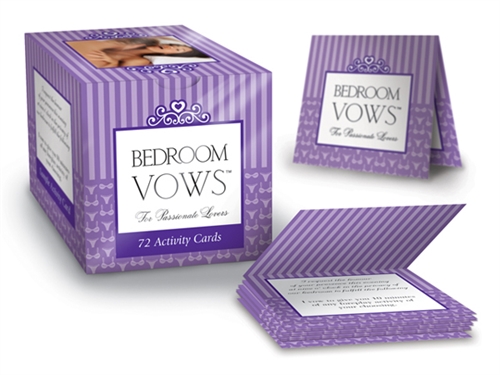 Bedroom Vows are a collection of naughty suggestions sexual seductions and playful surprises which are guaranteed to spice up your love life.
