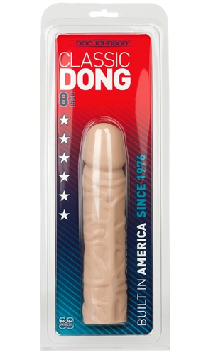Over 1 million satisfied customers. The original 8 inch  veined white dong. Now with the all new silagel formula. It is anti-bacterial non-toxic latex-free and odorless.