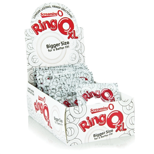 The RingO XL boasts the erection-enhancing power of the original RingO but with a bigger size for a better fit. This stretchy erection ring helps him stay harder longer with a fuller erection mind-blowing orgasms and can even prevent premature ejaculation. Stretch the RingO XL around the base of the penis for comfortable intimate enhancement an intensely better sex.