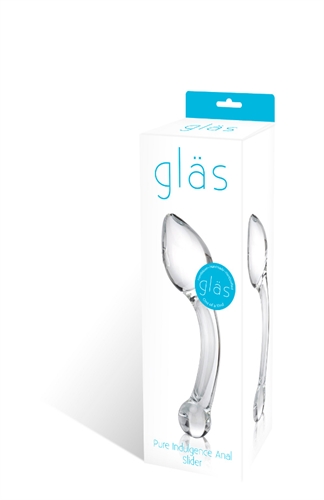 The Pure Indulgence Anal Slider is named after the completely decadent  experience that it can provide. Featuring a natural curve that guides the toy  directly to the P-Spot or G-Spot