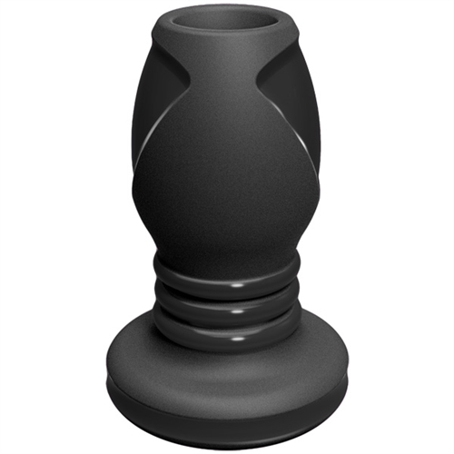 Explore your partner backdoor with this open-tunnel anal plug from the Platinum Premium Silicone collection! Firm yet flexible The Stretch Medium delivers the satisfying filling sensation of a regular plug but also features a hollow-bodied design allowing access that no other plug can. Insert fingers lube or even a vibrator right through the tunnel for endless  possibilities in bedroom play.