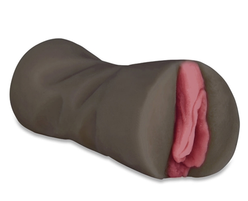 The blacker the berry the sweeter the juice. The lips are hand painted pink for even more authenticity. Fuckable textured hole that feels super