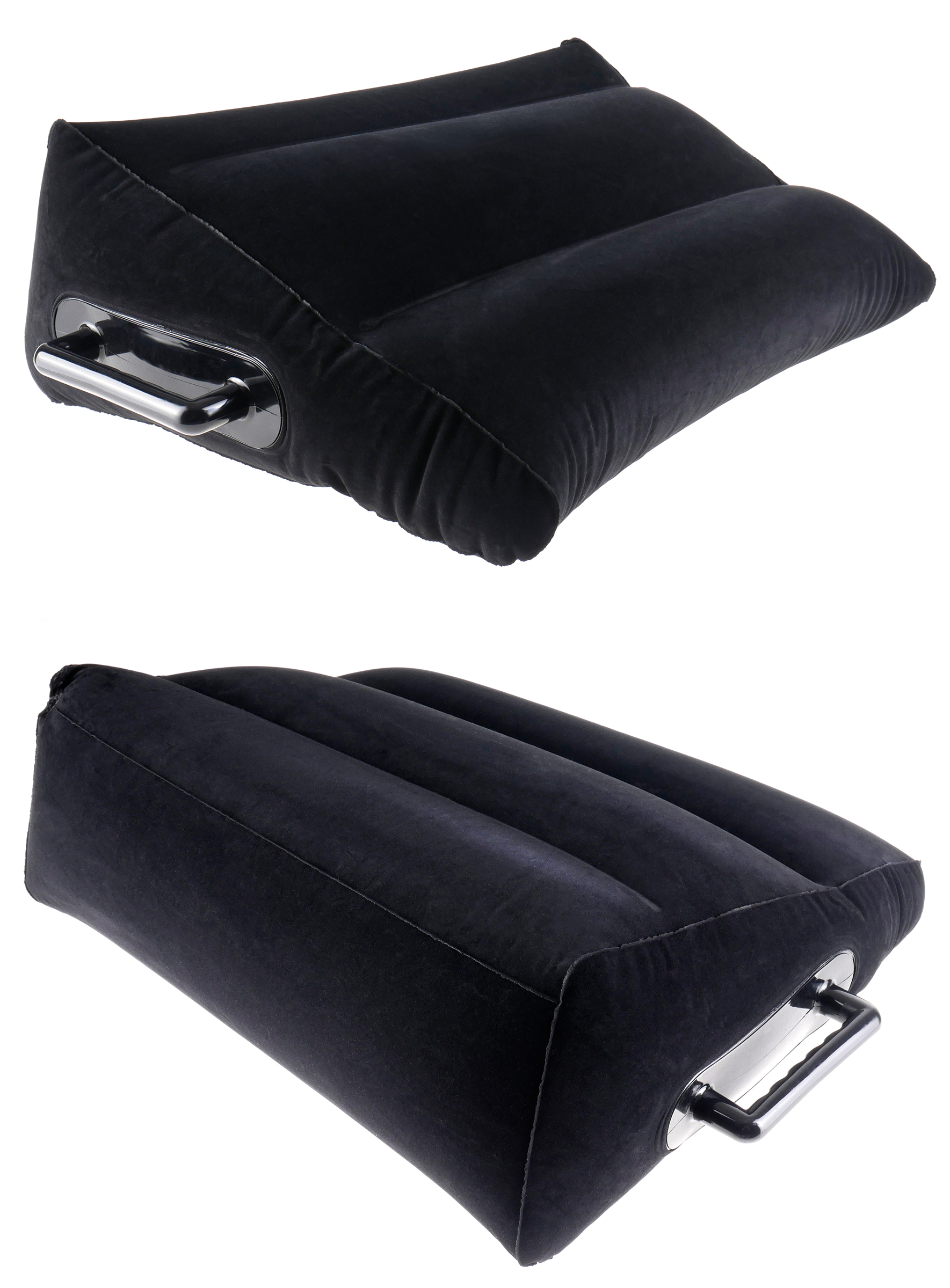 flocked design allows you to relax in any position without sliding off