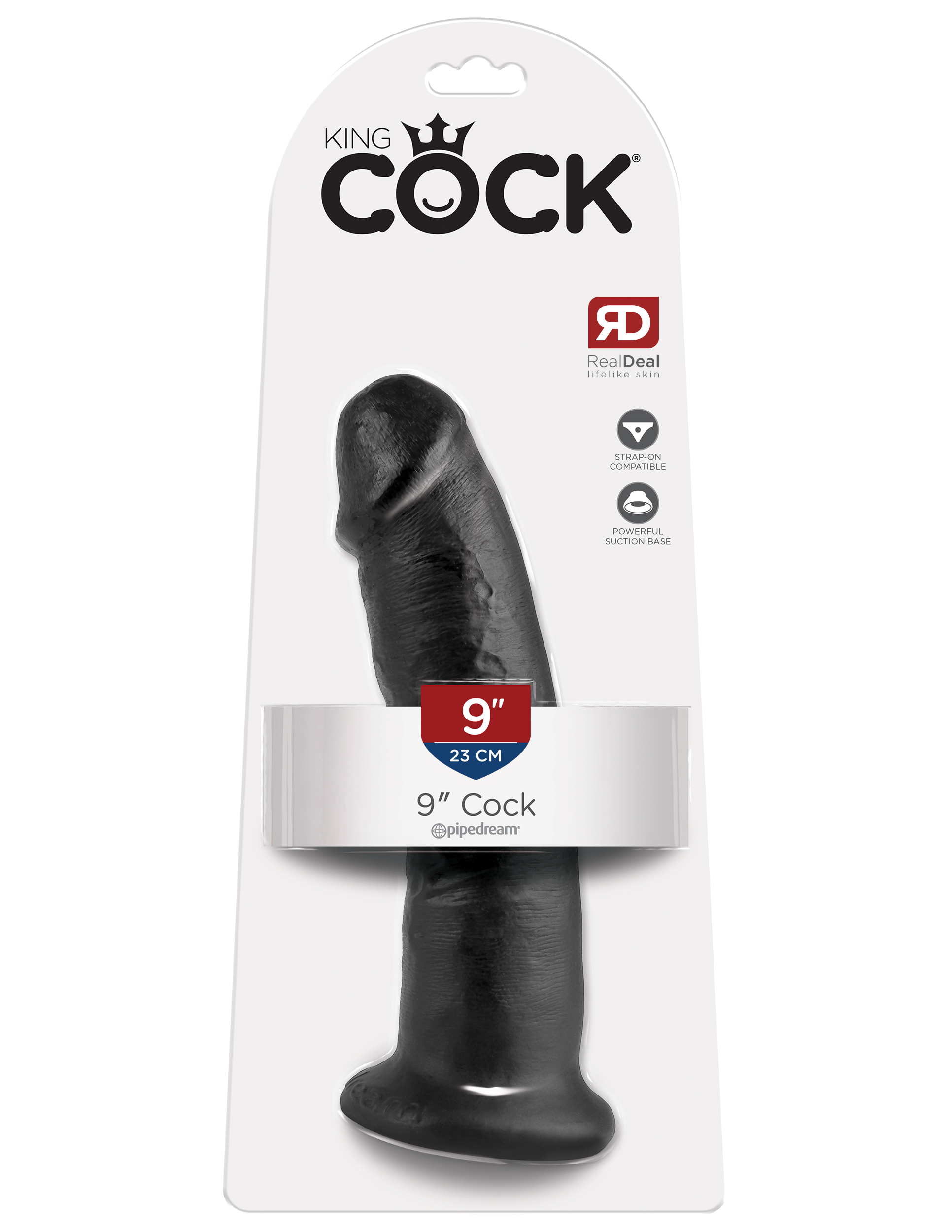 King Cock 9-Inch Cock Black - Image 5