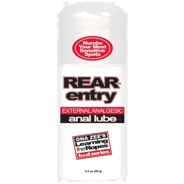 Anal penetration should be exciting and sensual not uncomfortable. Thats why Doc Johnson offers Ona Zees Rear Entry anal analgesic to densitize tender rectal tissues and prepare them for what lies ahead.