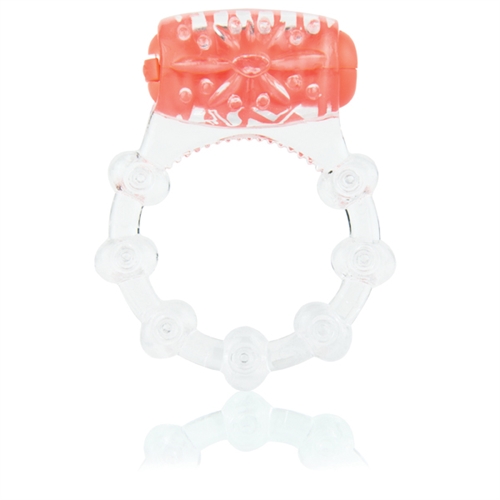The Screaming O Vibrating Ring is the award-winning sex secret that helps couples have better more satisfying sex. With pleasure knobs for him and ticklers for her couples enjoy mutual stimulation with vibration that buzzes throughout the entire ring. Now available as a convenient ColorPoP Quickie couples can enjoy vibrant vibration at home or on the go with a disposable design they can take anywhere.