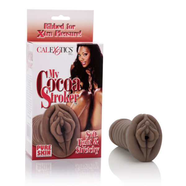 Highly detailed masturbator Soft tight and stretchy Ribbed pleasure chamber