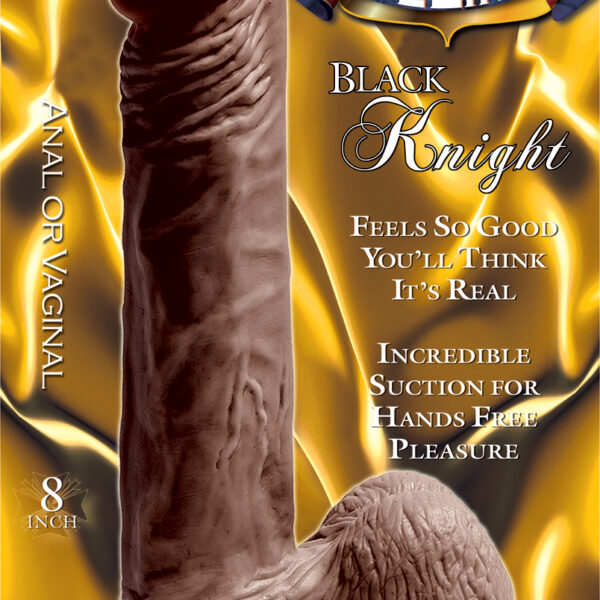 Lifelike Black Knight 8"