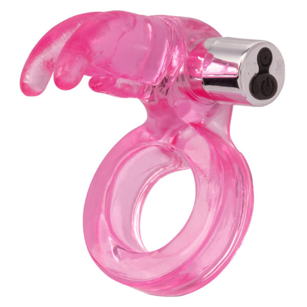Enhancement for him and triple action for her Soft Jelly triple prongs powered  by a wireless stimulator