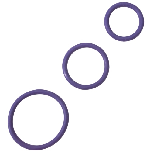 Rubber cock ring. Ring sizes are 1.25-inch 1.5-nch and 2-inch.