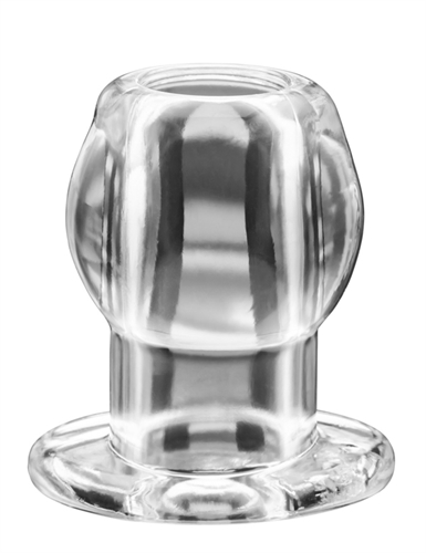 You have never seen anything like this its the coolest innovation in butt plugs since they came on the market. Instead of just plugging someones butt you can open it and use the incredible tunnel hole that goes all the way through the plug. Besides the unbelievable sensation you are actually able to see right into it. Use your imagination and go wild or easily insert fingers or lube right through the plug. This is the most innovative play toy that had become available in years.