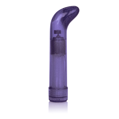 The hard-to-reach g-spot will go wild with pleasure when you switch on the Shane's World Sparkle "G" Vibe. This personal massager is smooth and seamless to ensure all over fun