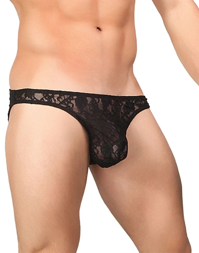 Class up your act in this lacey Wonder Bikini designed for those with refined sensibilities.