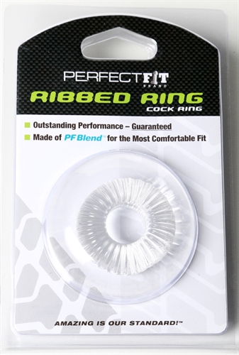 Ribbed Ring - Clear - Image 2