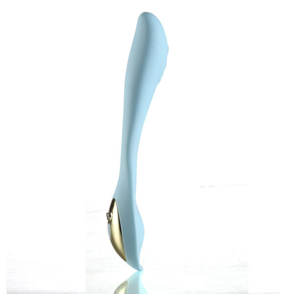 Harmonie Rechargeable Remote Silicone Bendable Vibrator - Teal