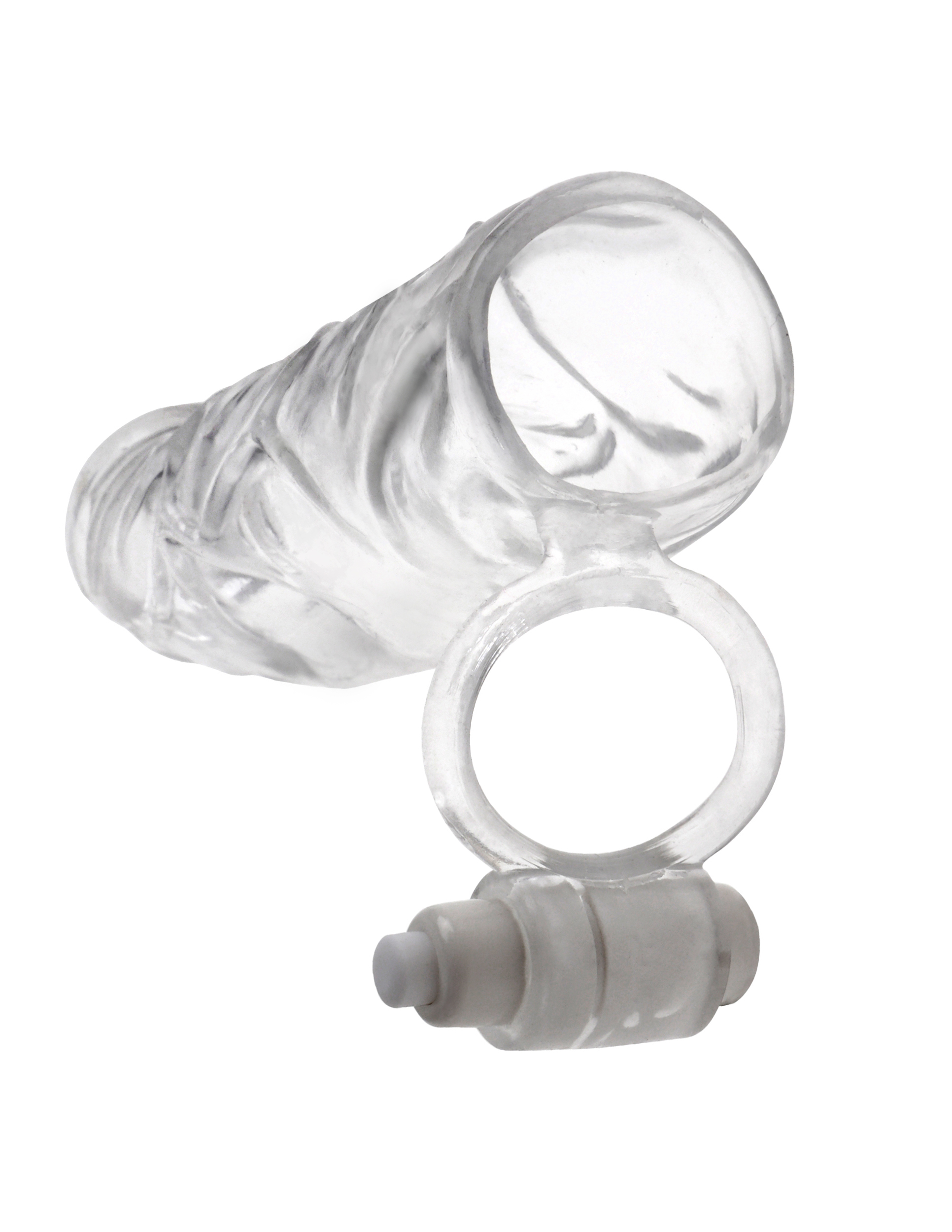 Fantasy X-Tensions Vibrating Super Sleeve - Clear - Image 2