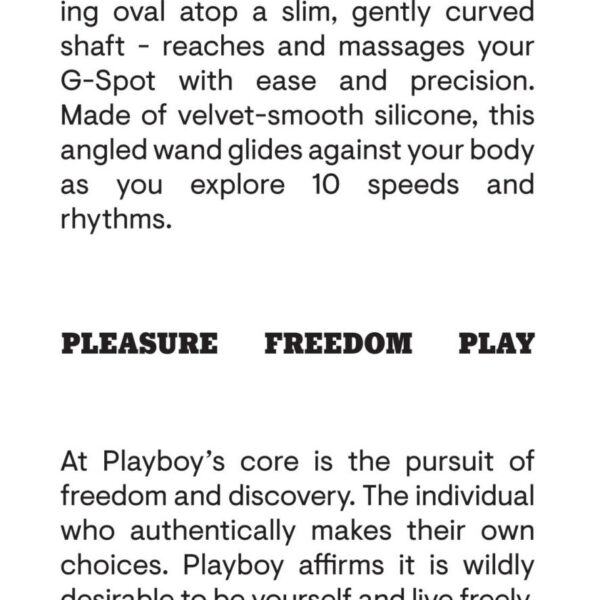 Playboy Pleasure - on the Spot - G-Spot Vibrator - Deep Teal