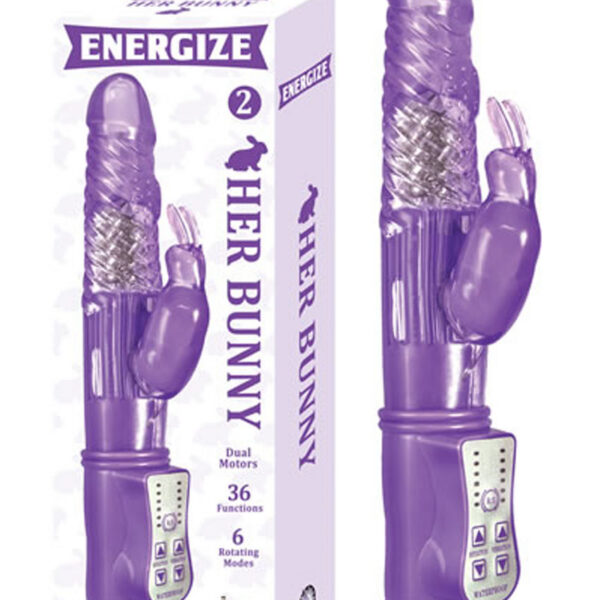 Energize Her Bunny 2 - Purple