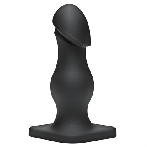 Thick and cushioned just the way a butt plug should be! A full phallic tip for an easy smooth