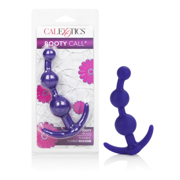 Booty call a premium collection of non-vibrating silicone products designed for intimate play. Uniquely shaped flexible and pliable. EZ pull handle.