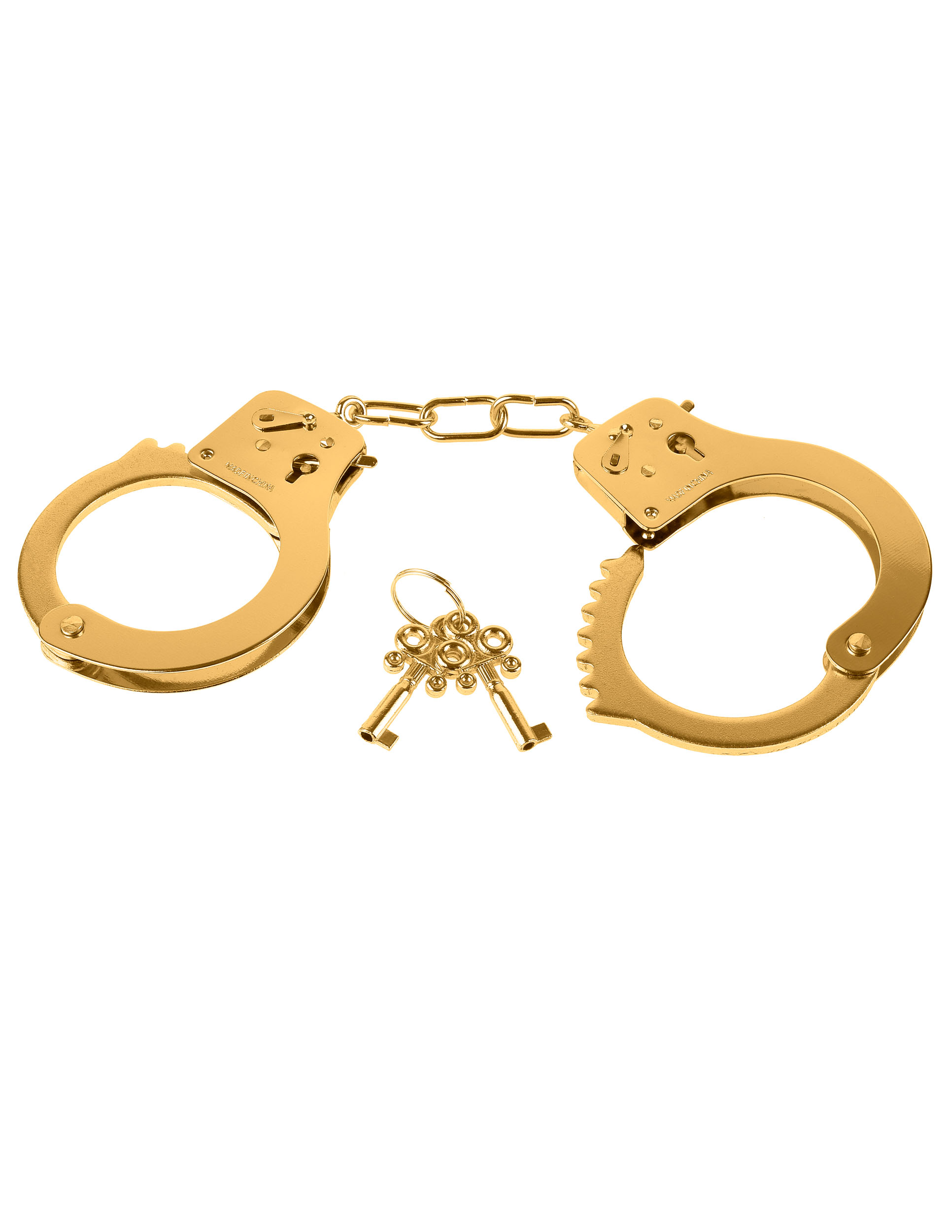 Fetish Fantasy Gold Metal Cuffs - Gold - Image 3