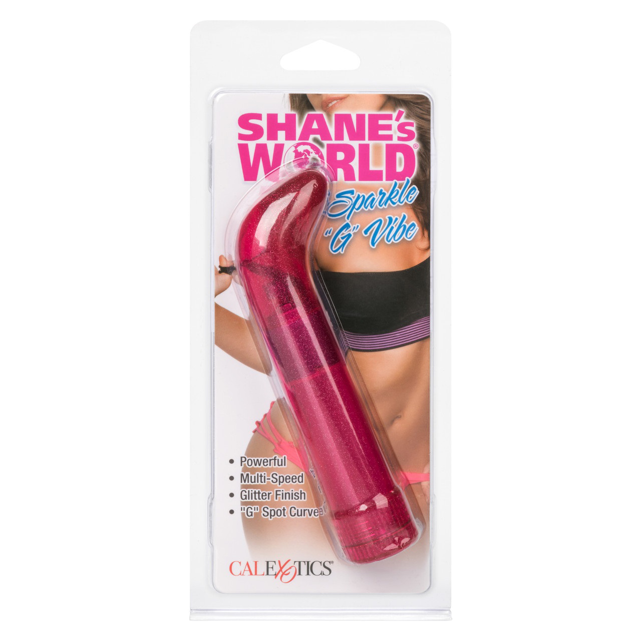 and keep on turning the multi-speed dial until you find the speed and intensity that sends you over the edge. The vibrator features easy controls for multi-speed vibrating bliss: perfect for beginner g-spot play and experts alike. It's 4.5 inches long and the perfect length to explore every inch of yourself to find the depth that makes you feel amazing. The 1.5 inch width can provide shaking waves of pleasure from all sides. You'll love the wild and feminine glitter finish on this sexy toy. It's the perfect blend of naughty and nice. Its girly