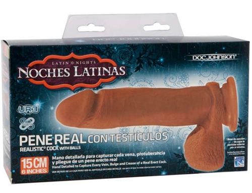 This beautiful caramel-colored dong will bring you to new levels of sexual satisfaction. The realistic cock and balls are formed with two layers - hard on the inside and soft on the outside - for the most realistic experience. It even warms to the touch and recovers its shape - just like a real cock. Sturdy suction cup attaches to any smooth surface including floor headboard or even shower wall.