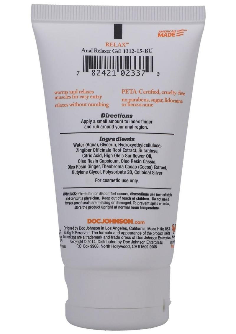 Relax - Anal Relaxer for Everyone - 2 Oz. - Boxed - Image 4
