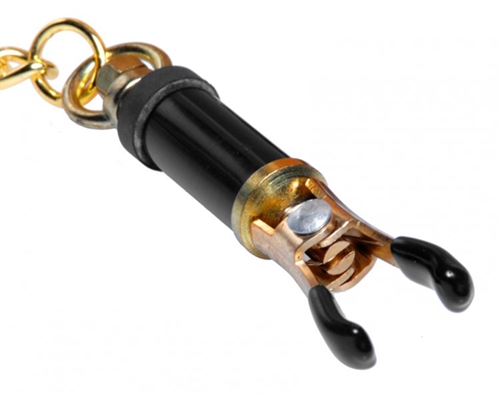 Deluxe Asjustable Nipple Clamps - Gold - Image 3