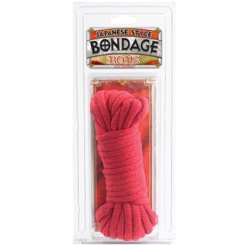 Made of the highest quality cotton rope and will never burn or irritate your skin. Rope measures 32-feet long.