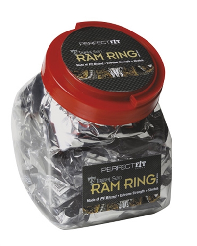 The Ram Ring is designed by Tribal Son a duo of master artisans known around the world for their silver jewelry designs. The highly styled ring can be used as a traditional cock ring or worn as a body adornment. It is made with our industry-leading proprietary  materials which makes it a superior long lasting durable ring that is extremely comfortable to wear. The Ram Ring is made of PF Blend which is a mixture of Silicone and TPR.