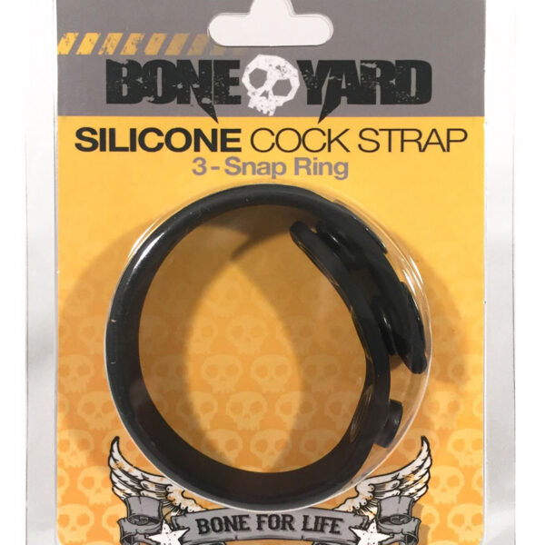 Boneyard Cock Strap - Black